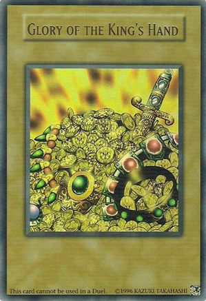 Glory of the King's Hand (N/A) - King of Games: Yugi's Legendary Decks Limited