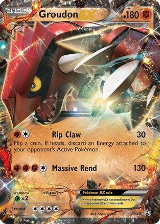 Groudon EX Promo