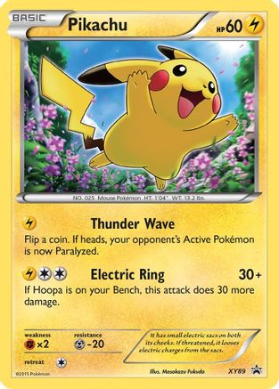 Pikachu (Collector Chest) XY89/211 - XY Promos Holofoil