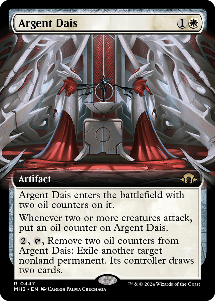 Argent Dais (MH3-447) - Modern Horizons 3: (Extended Art) Foil