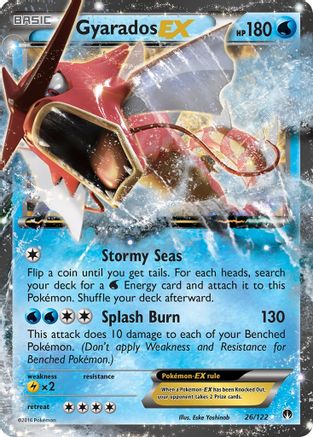 Gyarados EX 26/122 - XY  BREAKpoint Holofoil