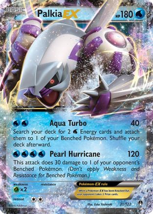 Palkia EX 31/122 - XY  BREAKpoint Holofoil
