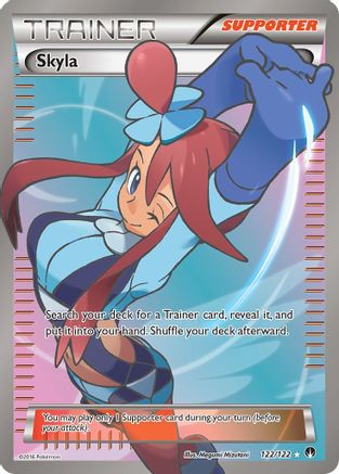 Skyla 122/122 - XY  BREAKpoint Holofoil