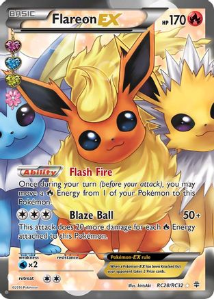 Flareon EX Full Art RC