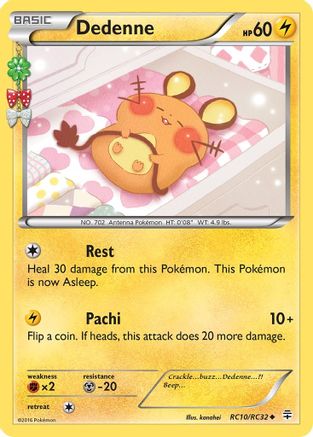Dedenne RC10/83 - Generations Radiant Collection Holofoil
