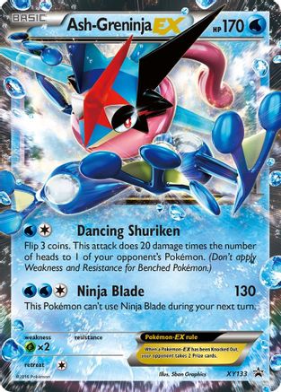 Ash-Greninja EX - XY133 XY133/211 - XY Promos Holofoil