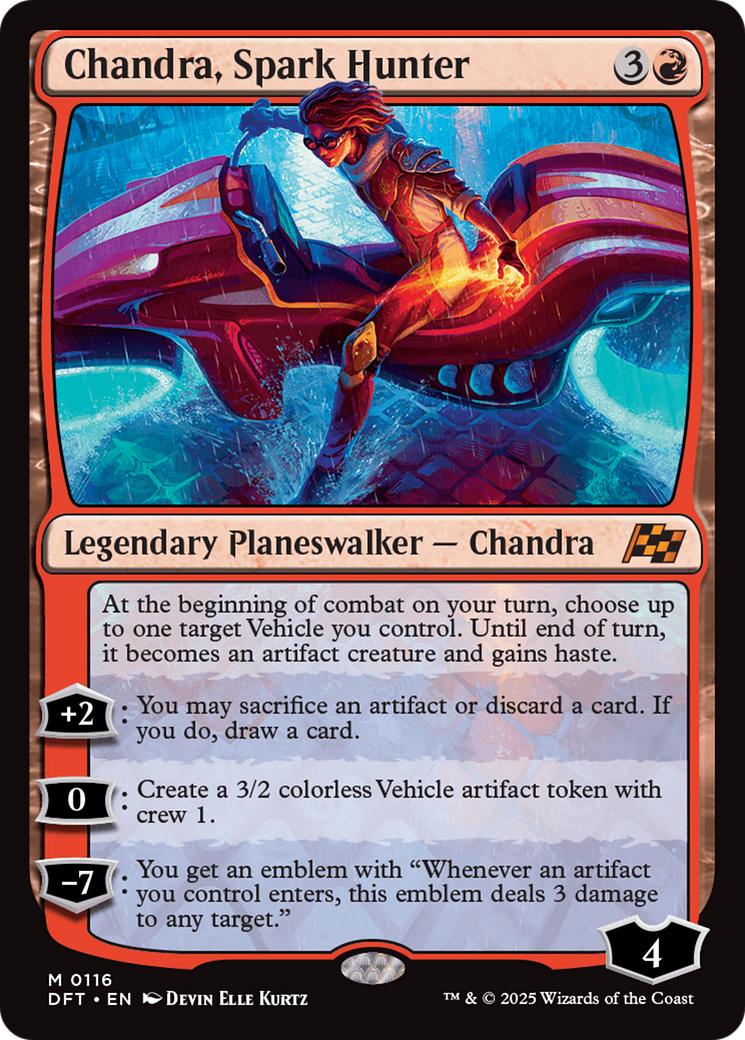 Chandra, Spark Hunter (DFT-116) - Aetherdrift