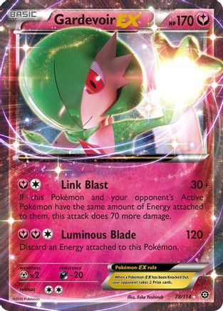 Gardevoir-EX 78/114 - Steam Siege Holofoil