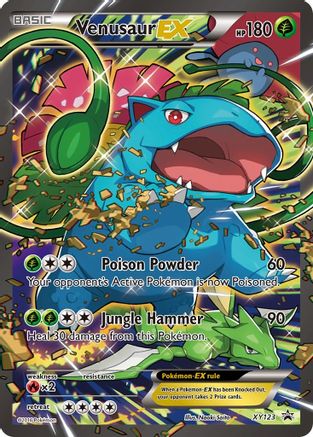 Venusaur EX - XY123 XY123/211 - XY Promos Holofoil