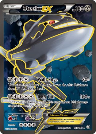 Steelix EX (Full Art) 108/114 - XY  Steam Siege Holofoil