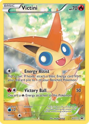 Victini - XY117 XY117/211 - XY Promos Holofoil