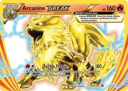 Arcanine BREAK - XY180 XY180/211 - XY Promos Holofoil