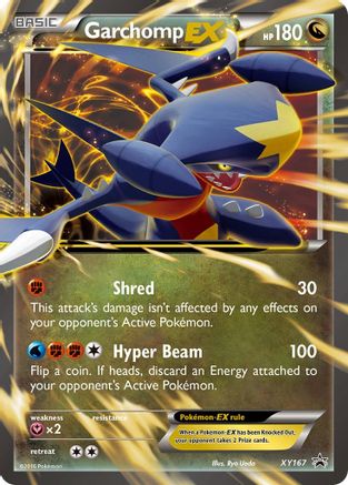 Garchomp EX - XY167 XY167/211 - XY Promos Holofoil