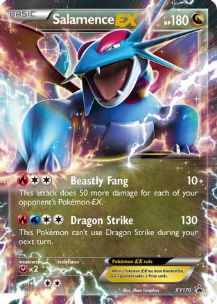 Salamence EX - XY170 XY170/211 - XY Promos Holofoil