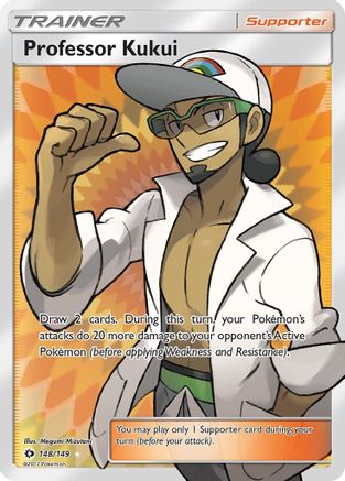 Professor Kukui 148/149 - Sun & Moon Holofoil