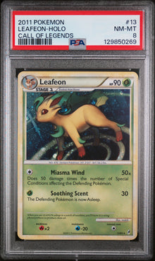Leafeon Holo #13 PSA 8