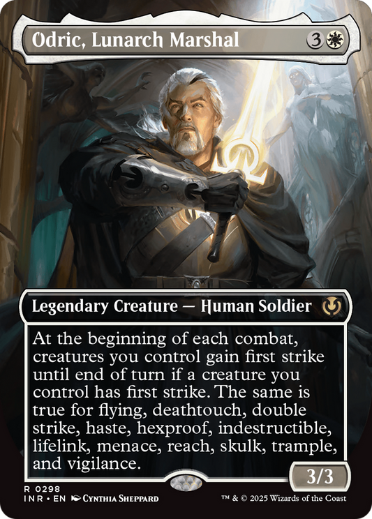 Odric, Lunarch Marshal (Borderless) (-298) - Innistrad Remastered Foil
