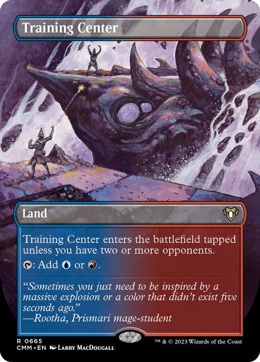 Training Center (CMM-665) - Commander Masters (Borderless)