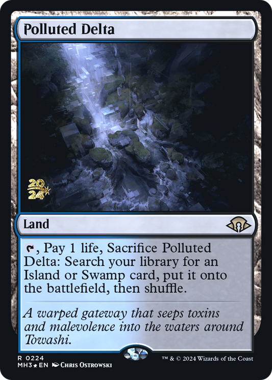 Polluted Delta (PMH3-224S) - Modern Horizons 3 Promos Foil