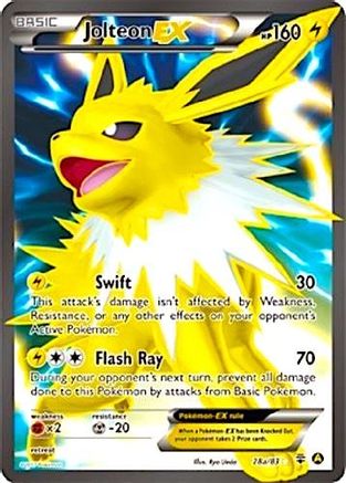 Jolteon EX FA Promo