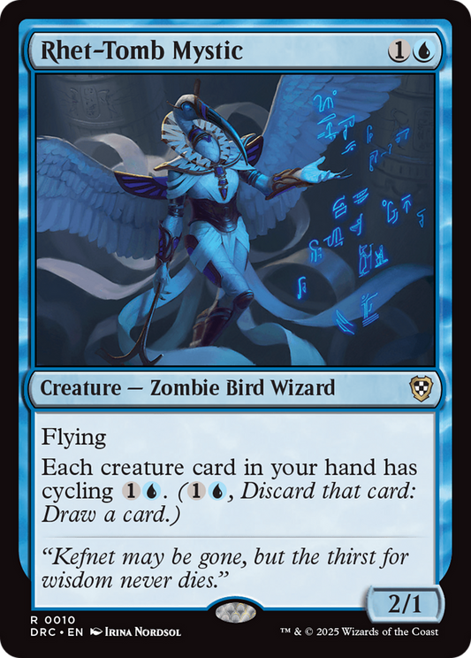 Rhet-Tomb Mystic (DRC-010) - Aetherdrift Commander