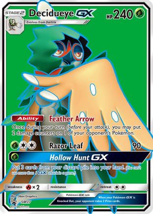 Decidueye GX - SM37 SM37/248 - SM Promos Holofoil