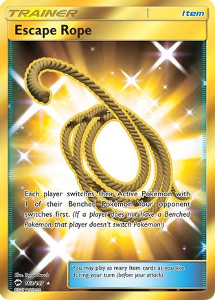 Escape Rope (Secret) 163/147 - SM  Burning Shadows Holofoil