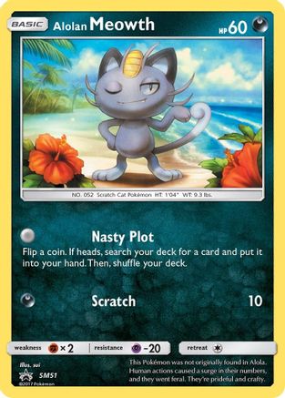 Alolan Meowth - SM51 SM51/248 - SM Promos