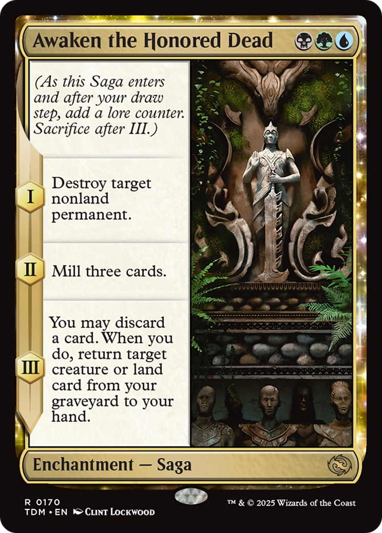 Awaken the Honored Dead (TDM-170) - Tarkir: Dragonstorm