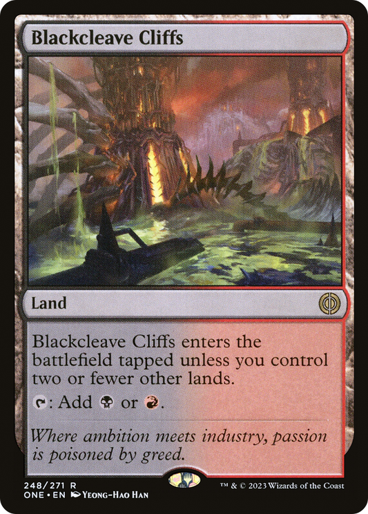 Blackcleave Cliffs ONE Rare  248/271