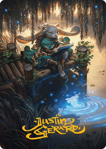 Tamiyo, Field Researcher // Tamiyo, Field Researcher (ABLB-054) - Bloomburrow Art Series (Borderless)