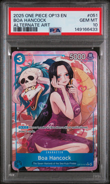 Boa Hancock Alt Art #051 PSA 10