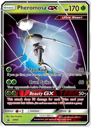 Pheromosa GX - SM66 SM66/248 - SM Promos Holofoil