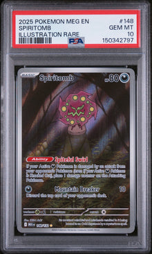 Spiritomb Illustration Rare #148 PSA 10