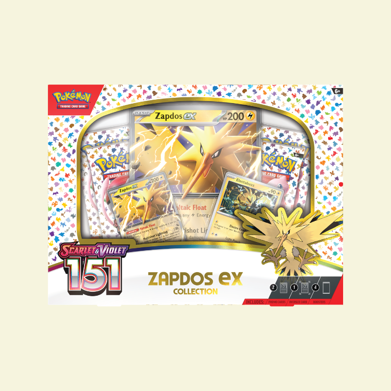 Pokemon - Zapdos ex Box