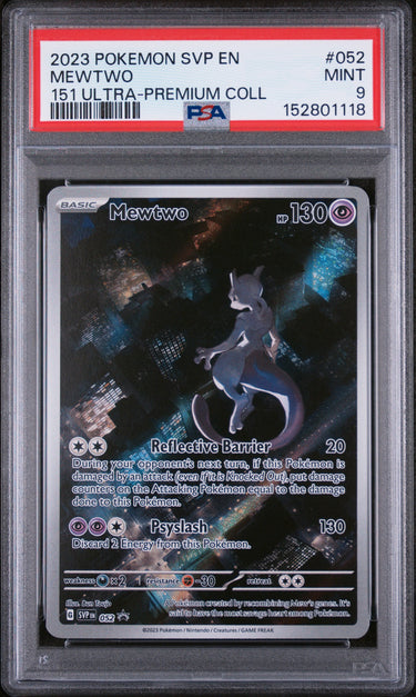 Mewtwo Promo #52 PSA 9