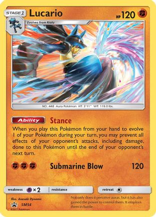 Lucario - SM54 SM54/248 - SM Promos Holofoil