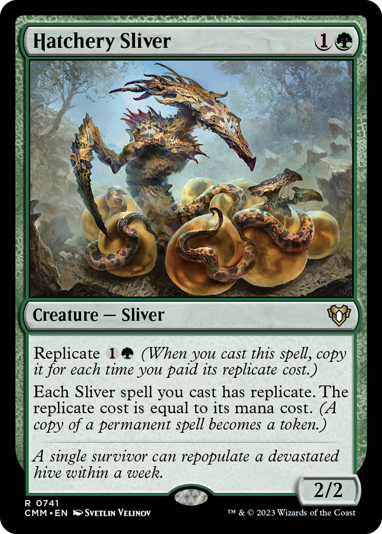 Hatchery Sliver (CMM-741) - Commander Masters