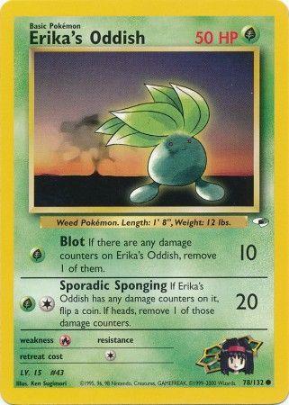 Erika's Oddish (78) 78/132 - Gym Heroes Unlimited
