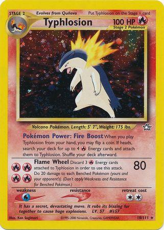 Typhlosion Holo Unlimited