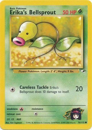 Erika's Bellsprout (76) 76/132 - Gym Heroes Unlimited