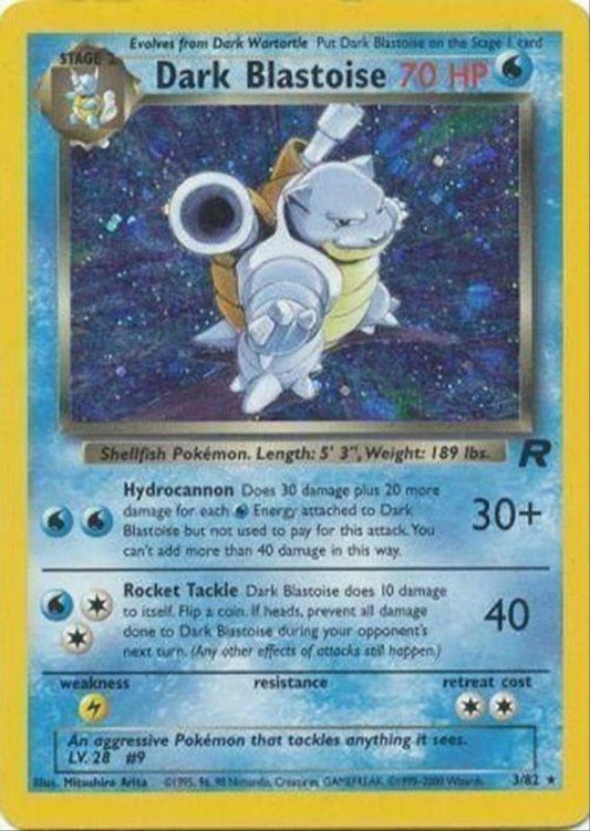 Dark Blastoise Holo Unlimited