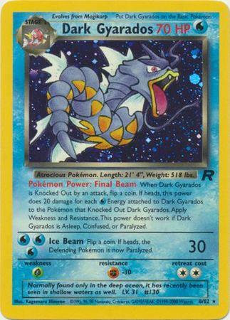 Dark Gyarados 8/82 - Team Rocket Unlimited Holofoil