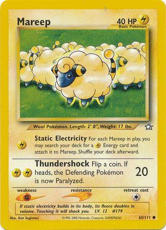 Mareep 65/111 - Neo Genesis Unlimited