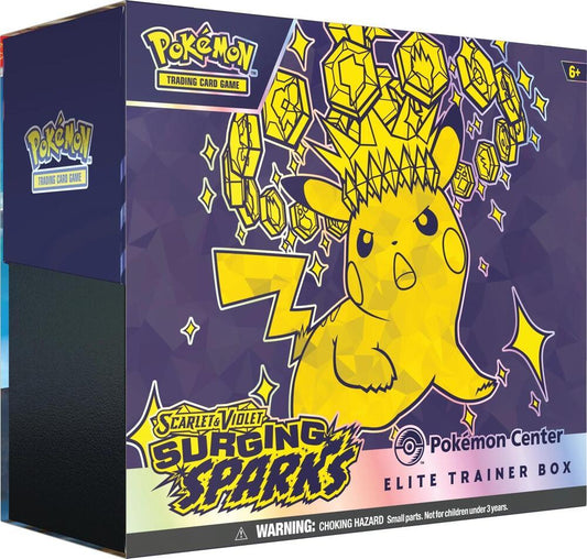 Pokemon - SV08 Surging Sparks Pokemon Center Elite Trainer Box
