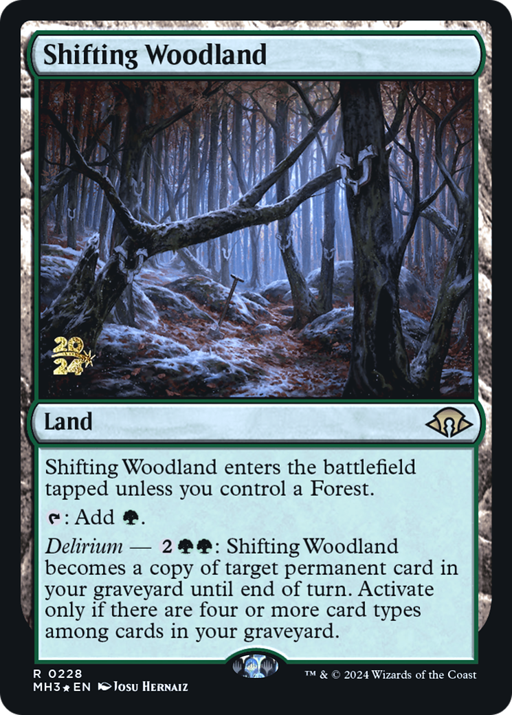 Shifting Woodland (PMH3-228S) - Modern Horizons 3 Promos Foil