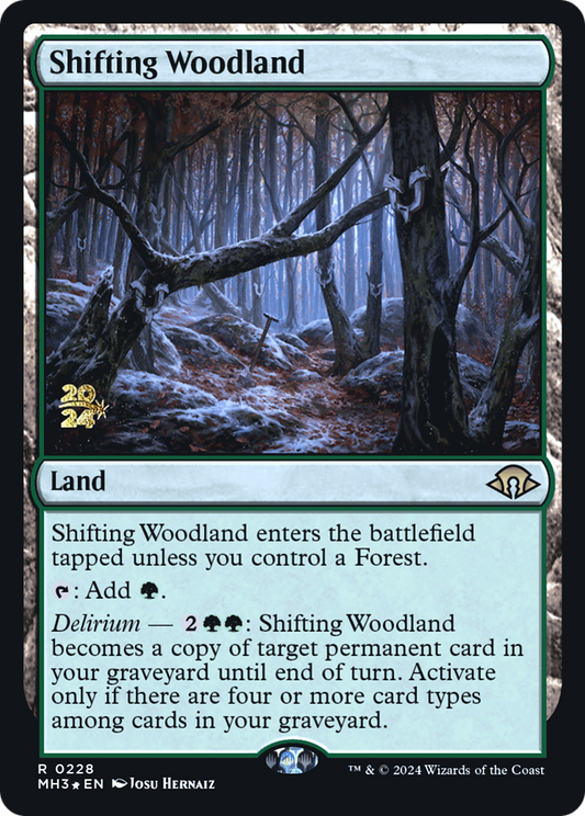 Shifting Woodland (PMH3-228S) - Modern Horizons 3 Promos Foil