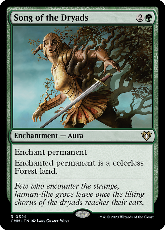 Song of the Dryads (CMM-324) - Commander Masters