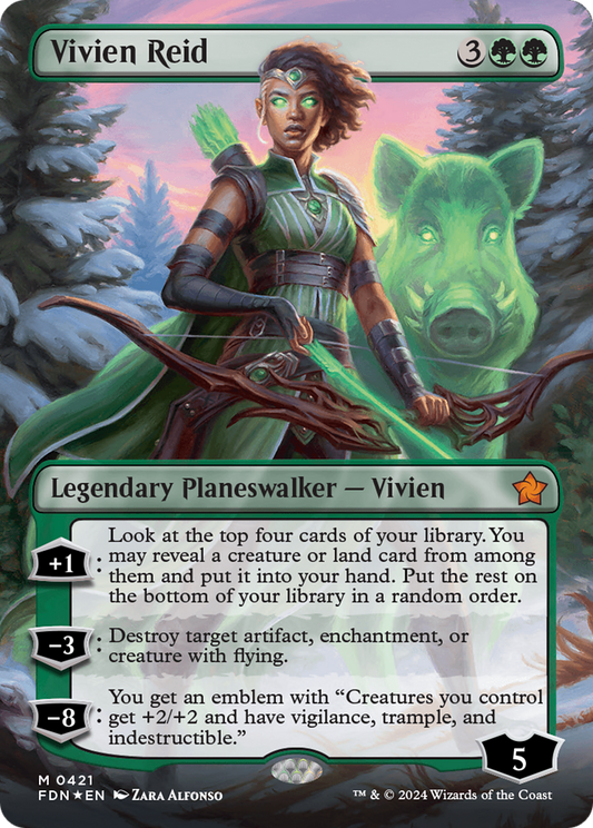 Vivien Reid (FDN-421) - Foundations (Borderless) Foil