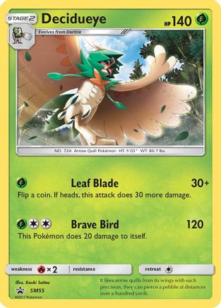Decidueye - SM55 SM55/248 - SM Promos Holofoil